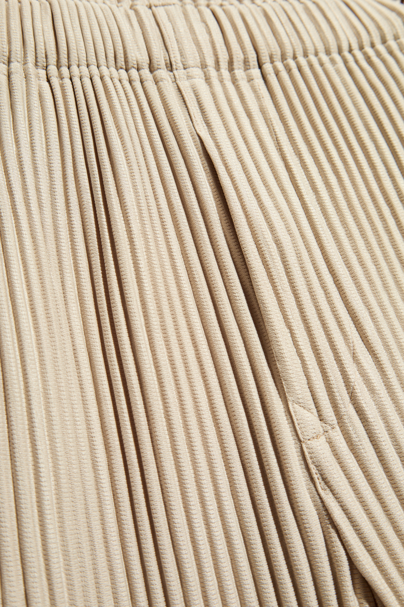 Beige Pleated trousers by Issey Miyake Homme Plisse Homme